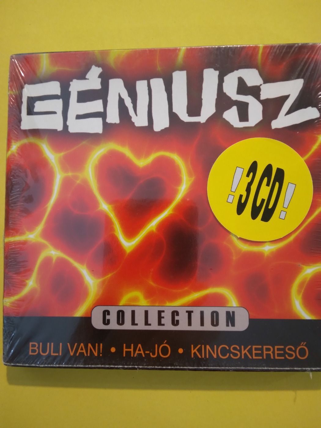 GÉNIUSZ  :  COLLECTION      ( 3 CD )  ( Bontatlan !!!)