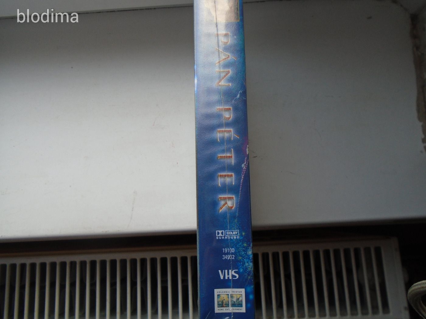VHS PÁN PÉTER BONTATLAN CELOFÁNOS!