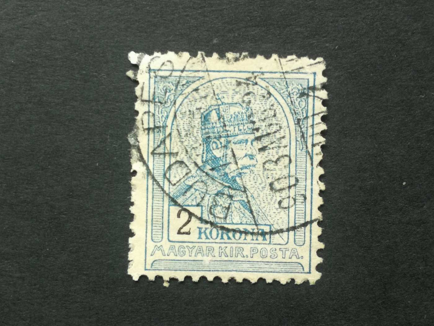 Magyarország 1900 Turul 2 K Budapes(t)  A