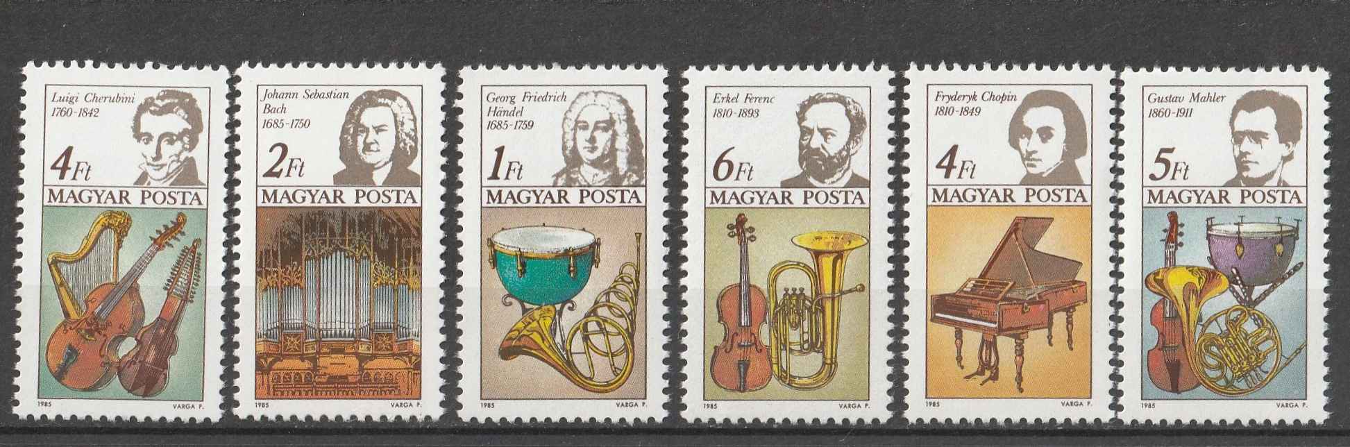 53-108  Postatiszta sorok   1985  Zeneszerzők