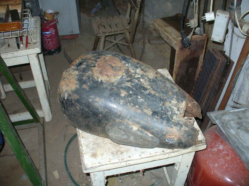 Benzintank régi