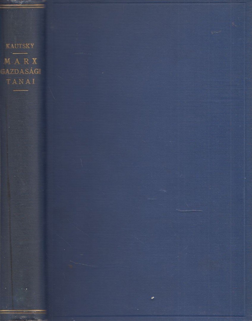 Marx gazdasági tanai