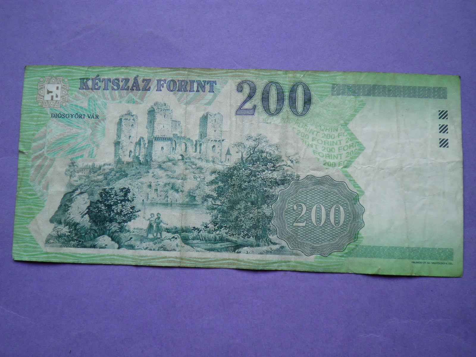 Magyar Károly Róbert 200 forint 2001 FE