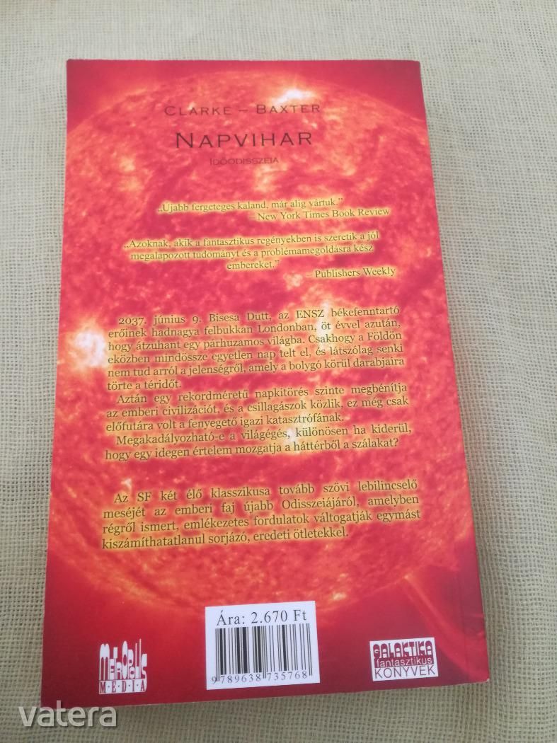 Arthur C. Clarke - Stephen Baxter: Napvihar