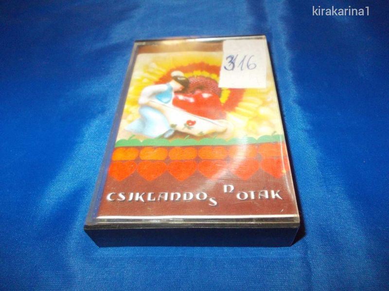 Csiklandós dalok kazetta