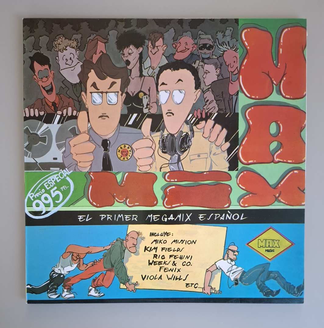 MAX MIX MEGAMIX ESPANOL LP