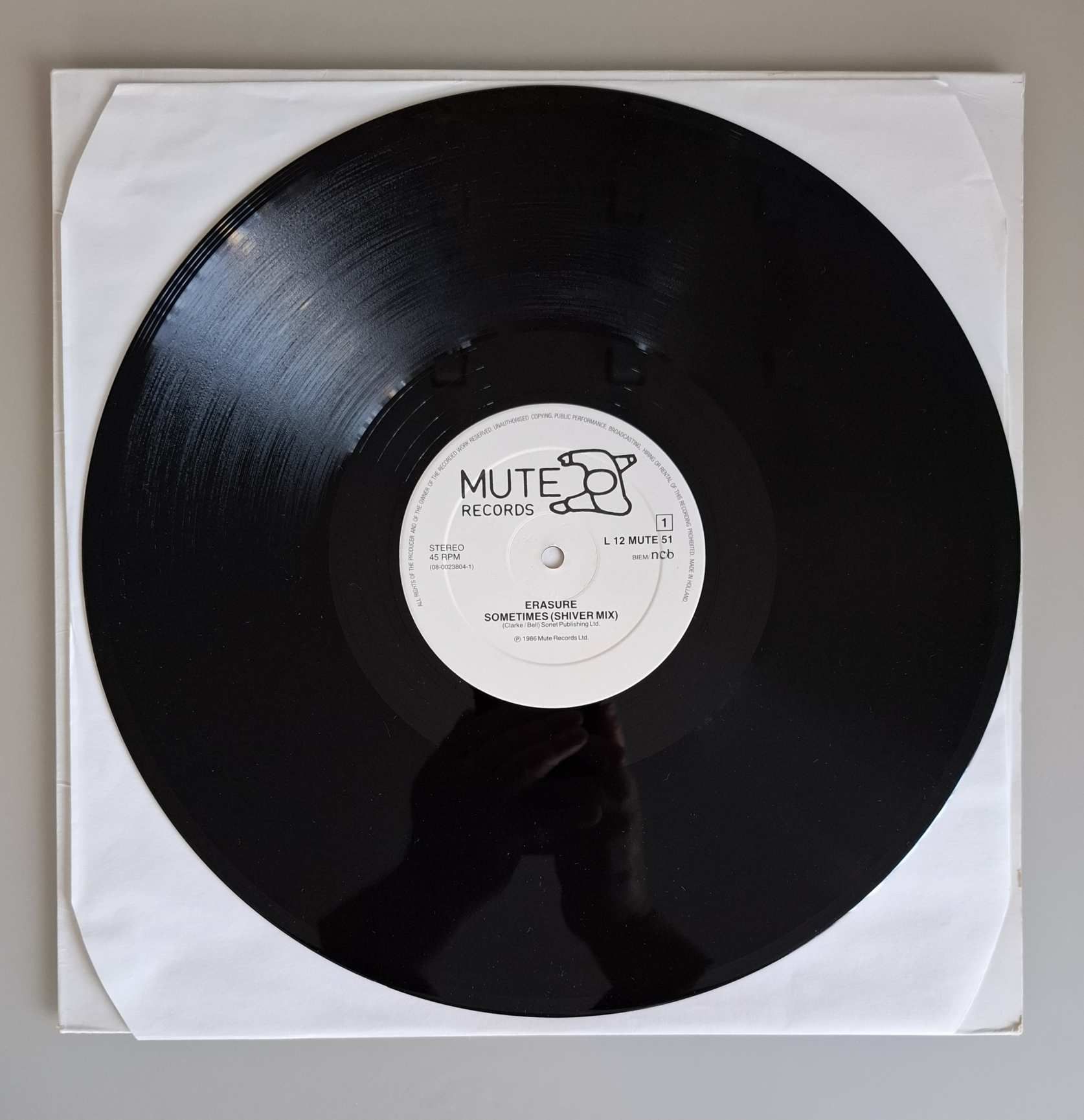ERASURE - SOMETIMES 12" MAXI
