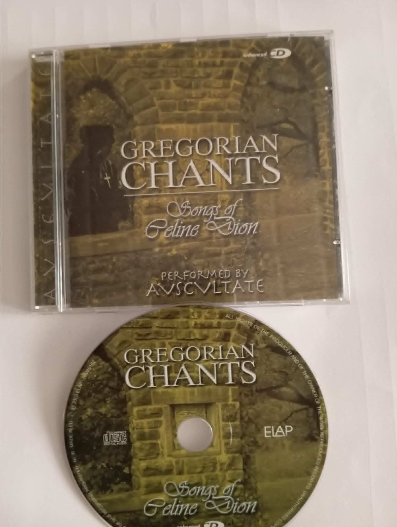 Avscvltate - Gregorian Chants - The Songs Of Celine Dion (CD, Album ...