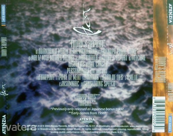 A.C.T. - Today's Report CD