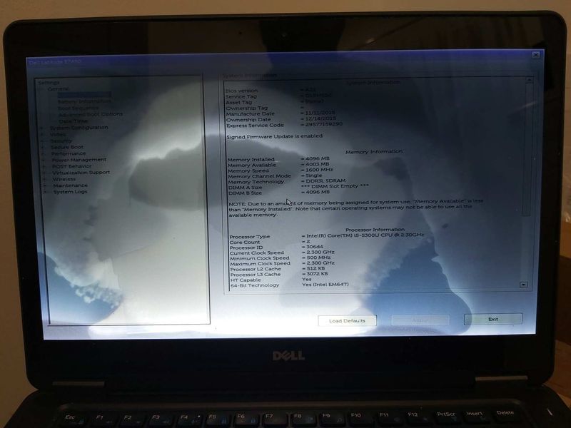 Dell Latitude E7450 notebook (99.)