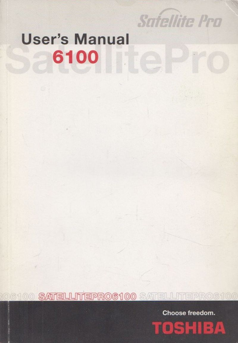 Satellite Pro 6100 Series