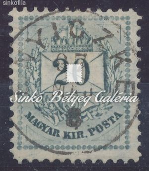 1881. Színesszámú krajcáros 20kr, ENYICZKE
