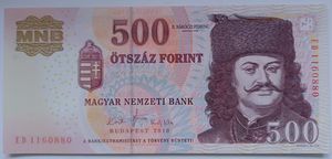500 forint 2010 ED UNC