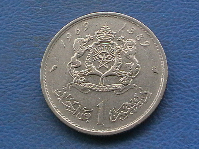 Marokkó 1 Dirham 1969