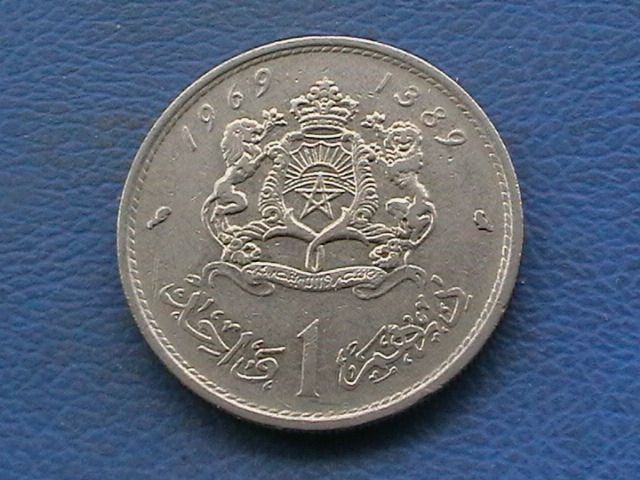 Marokkó 1 Dirham 1969