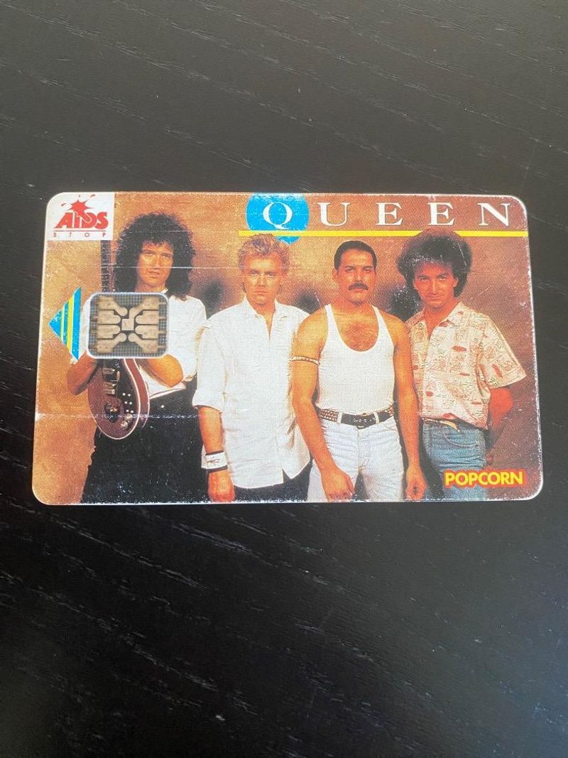 Queen telefonkártya