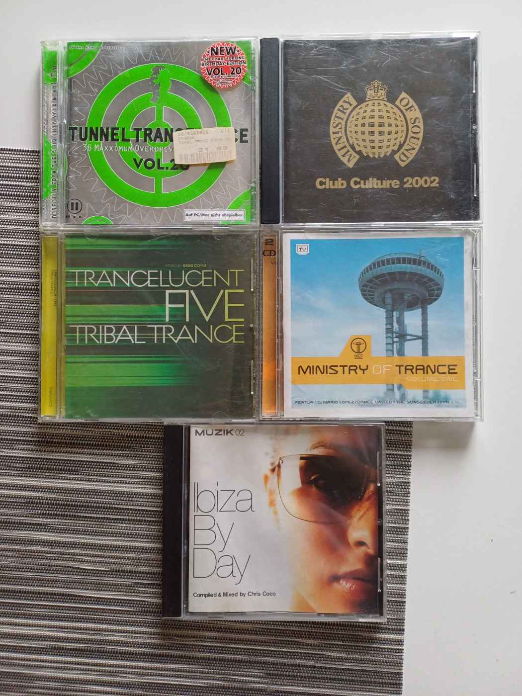 CD house trance 5db használt