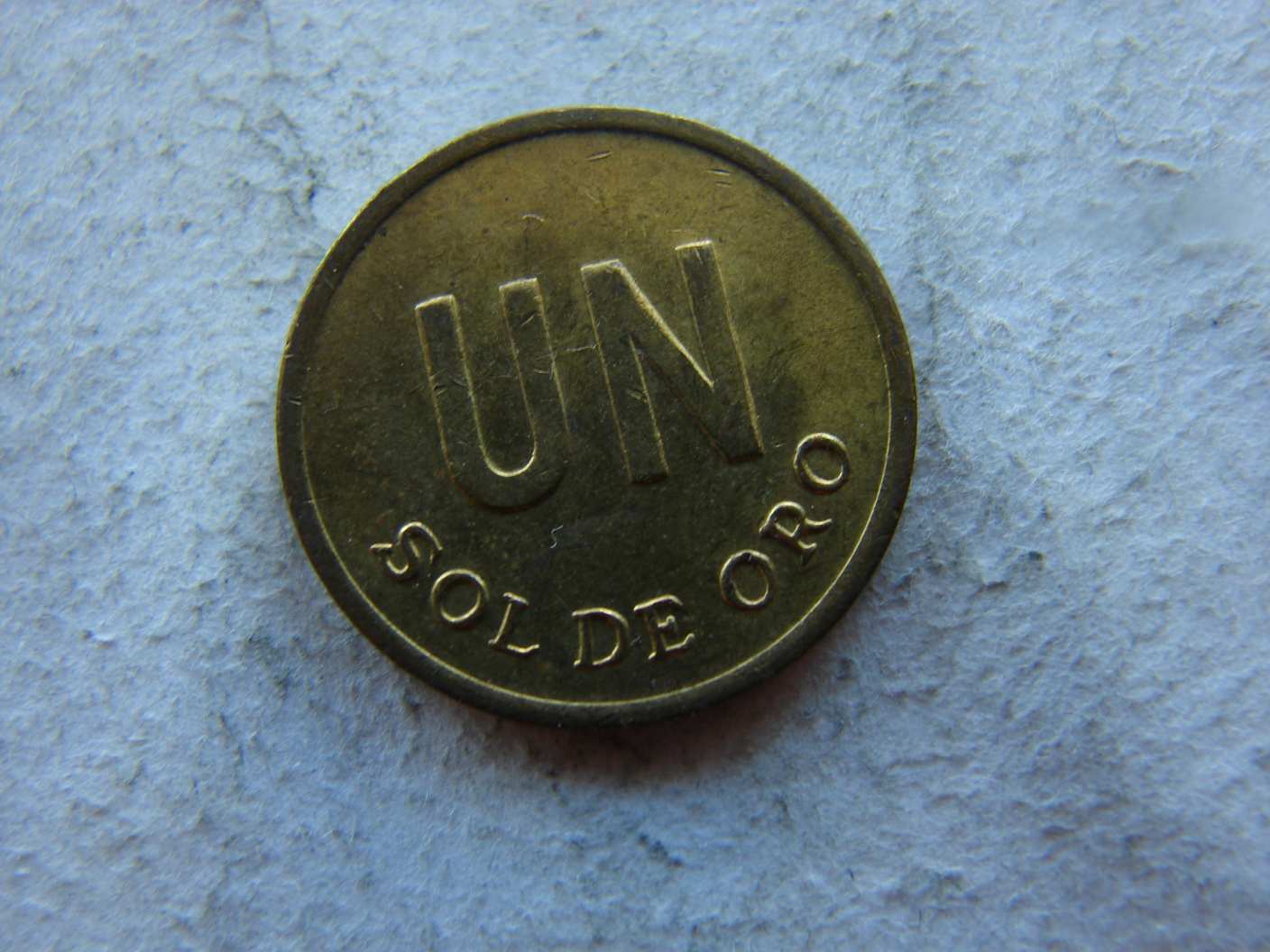 PERU 1 SOL, 1976. 1 DB.
