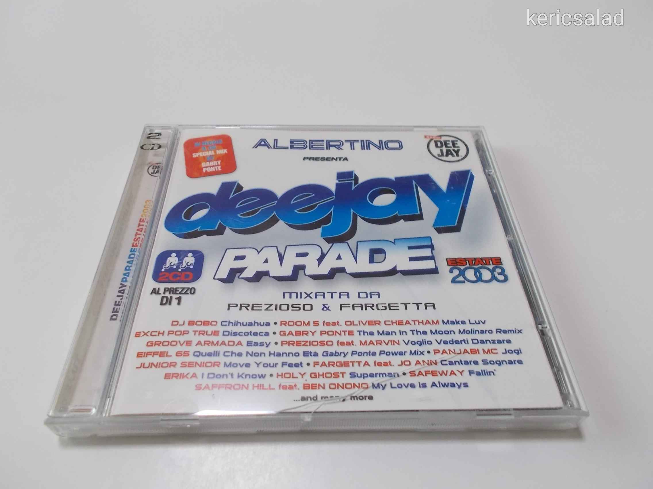 Deejay Parade Estate 2003 DUPLA cd 2003