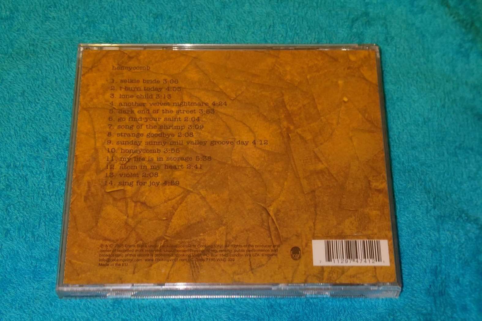 Frank Black &ndash; Honeycomb CD