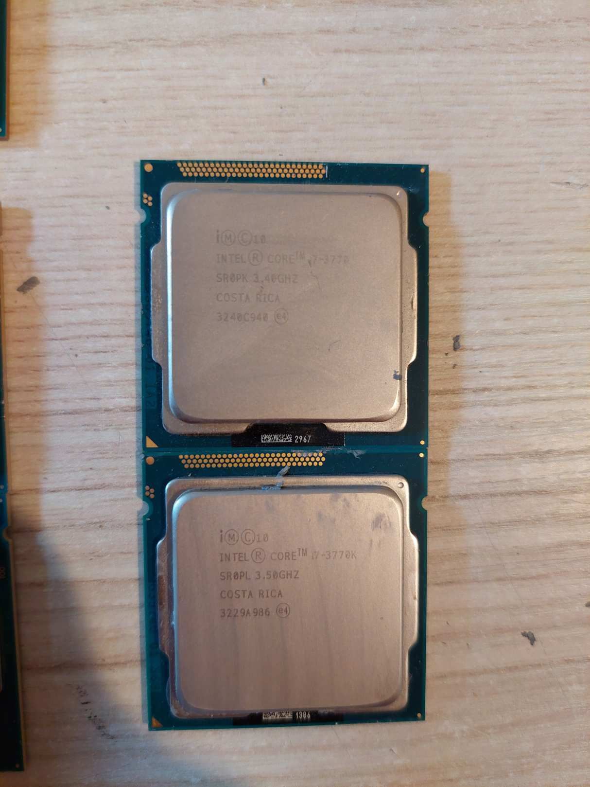 Intel i5 + 2 i7 Processzor Csomag