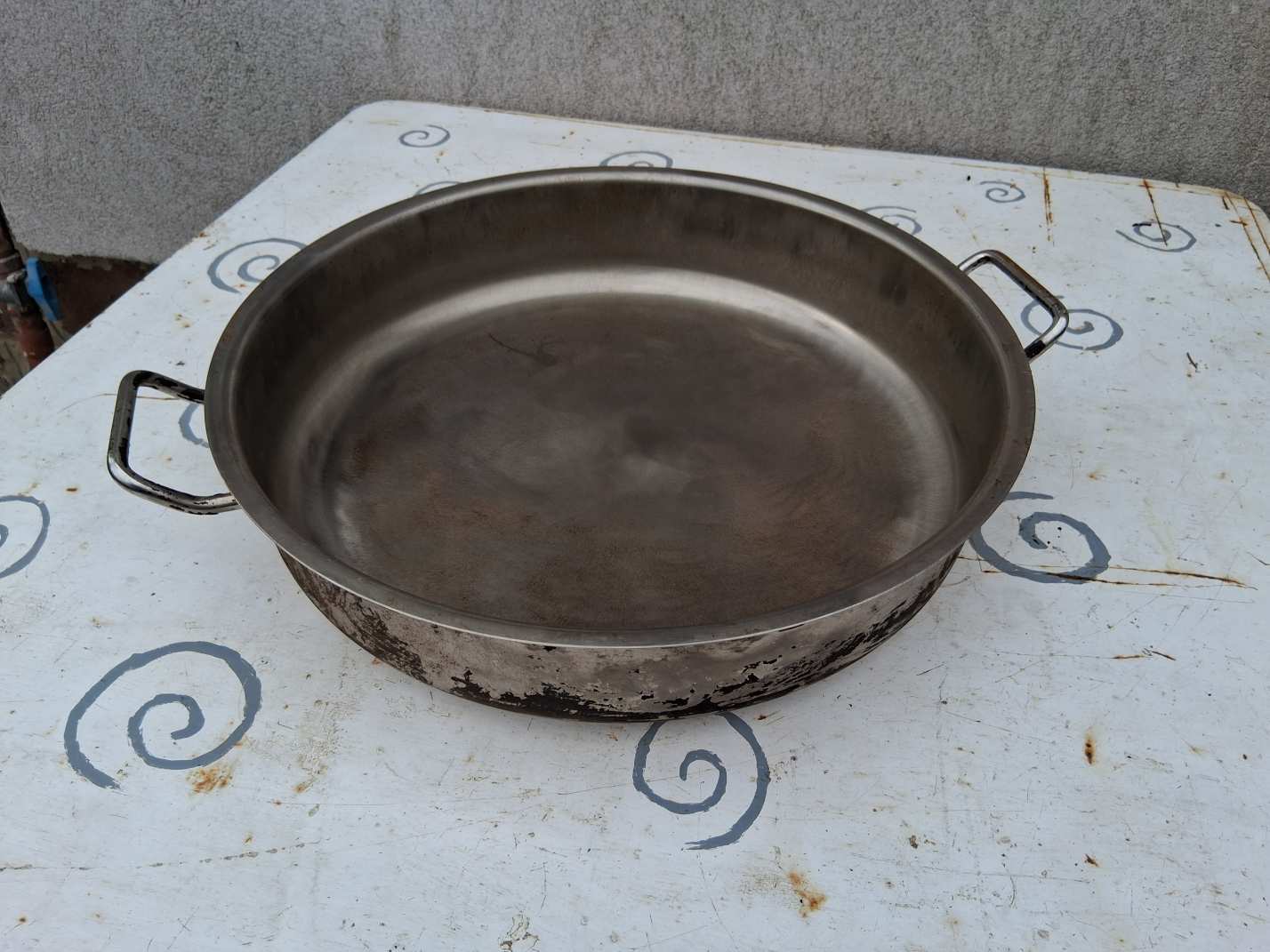 ipari rozsdamentes sütőedény 48 cm