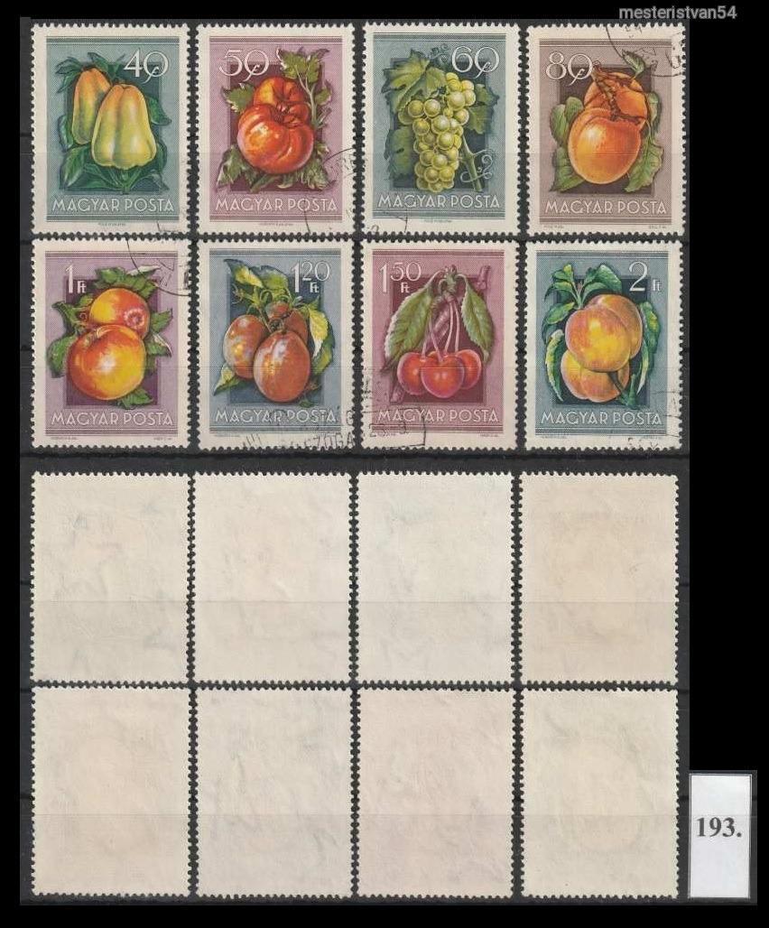 1954.Gyümölcsök-(I). ##-193