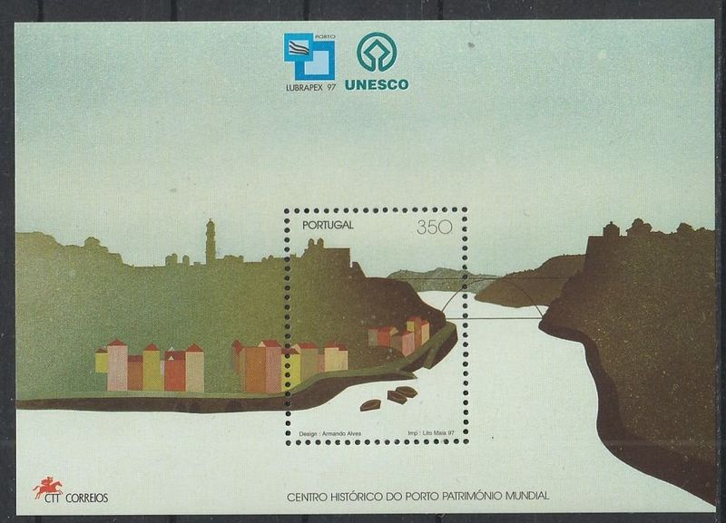 Portugália  Postatiszta Blokk