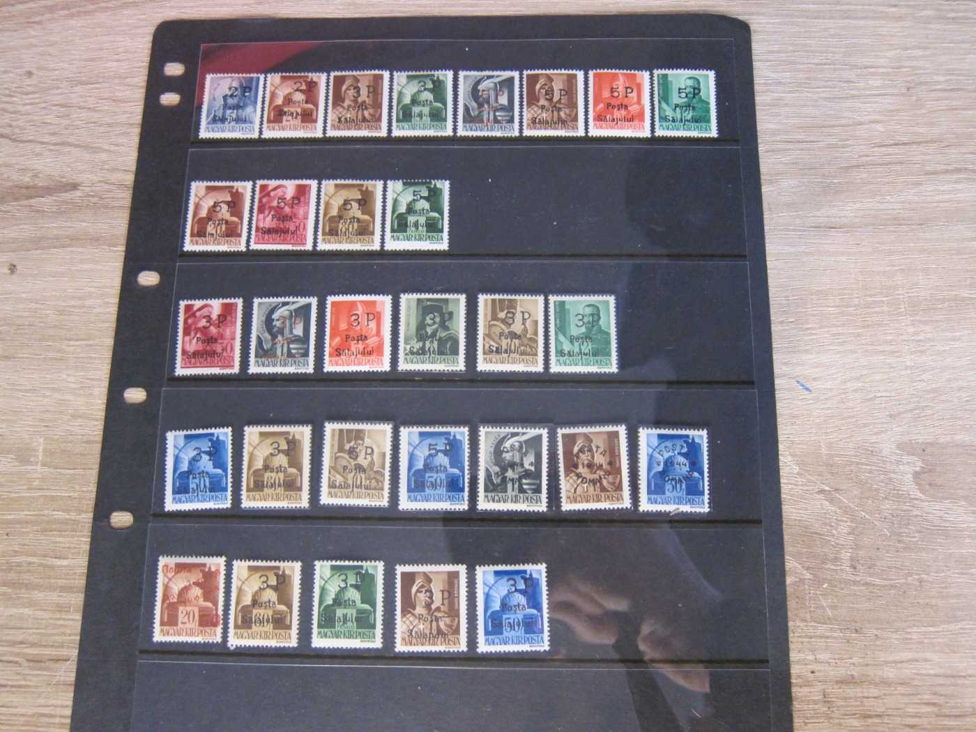 1944 - Zilah - Az Észak Erdélyi Kiadások - Helyi Kiadás Megszállás Bélyegek