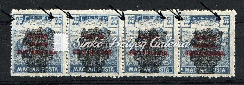 1919. Magyar Posta 25f