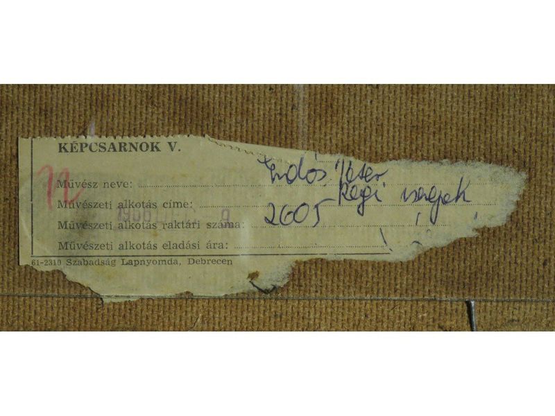 Erdős Péter : "Régi cserepek" 1966