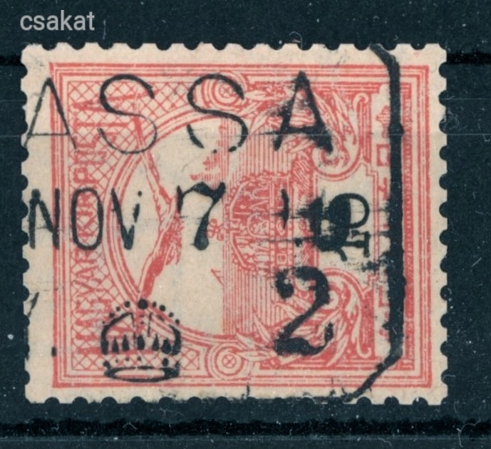 1900 turul KASSA / 2 gyűjtő bélyegzés Abaúj-Torna Slovakia / MPPFB 100p (e23)