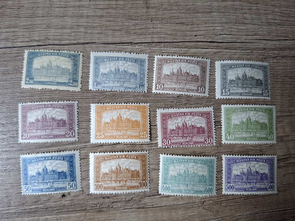 1921/1923 Parlament sor, Kat ára 5 500 Ft