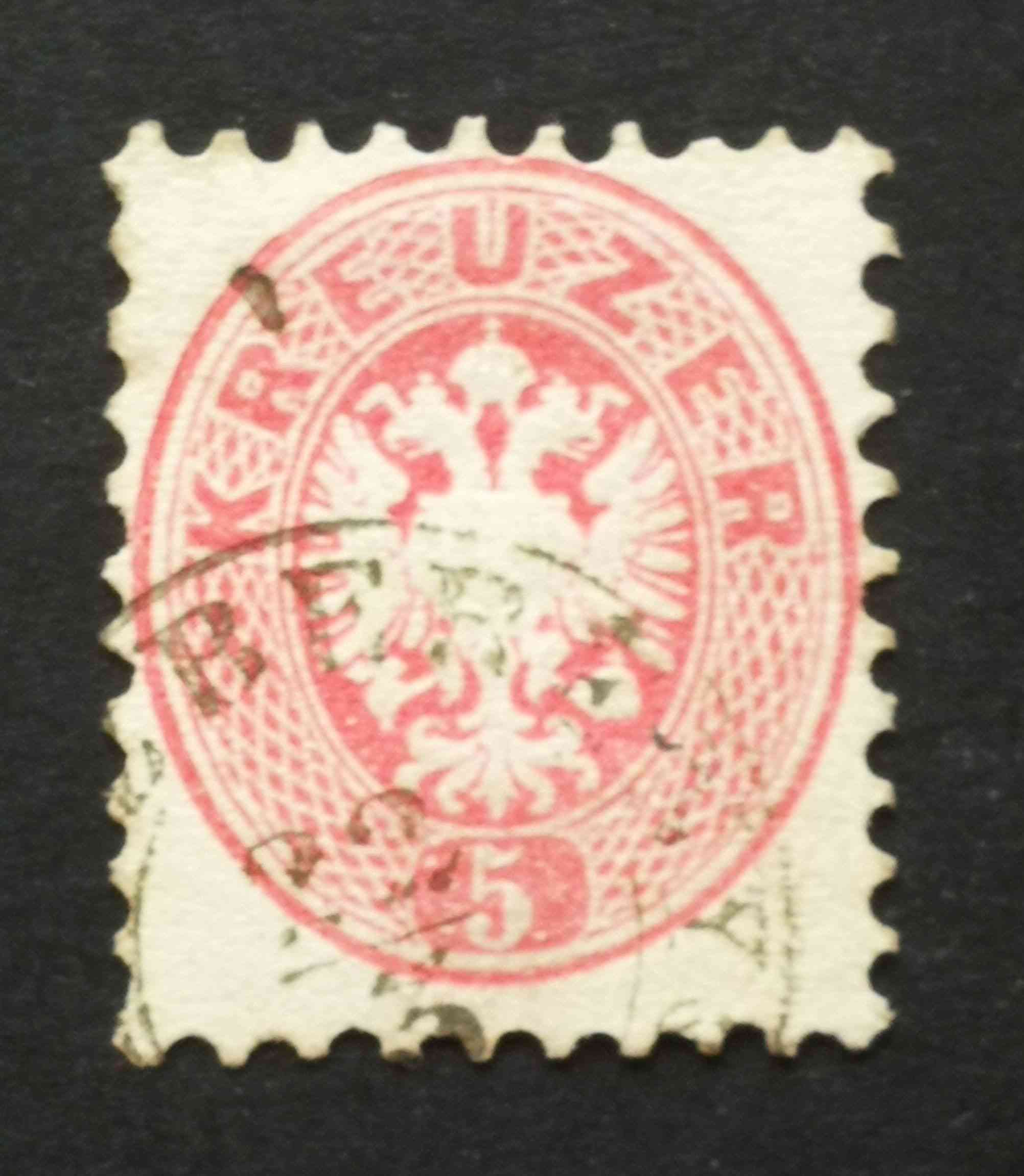 Magyarország 1863/64 Könyvnyomat 5 Kr. (JÁS)ZBERÉNY D2.3 Gudlin 60 H