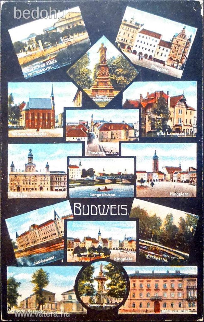 Budweis, részletek.