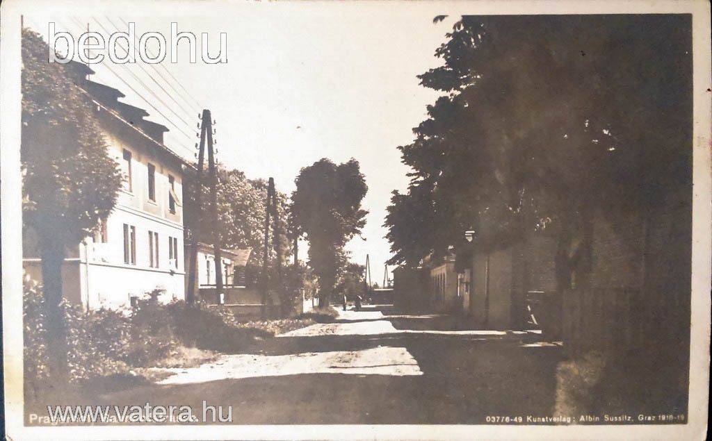 Pragerhof, utcarészlet.