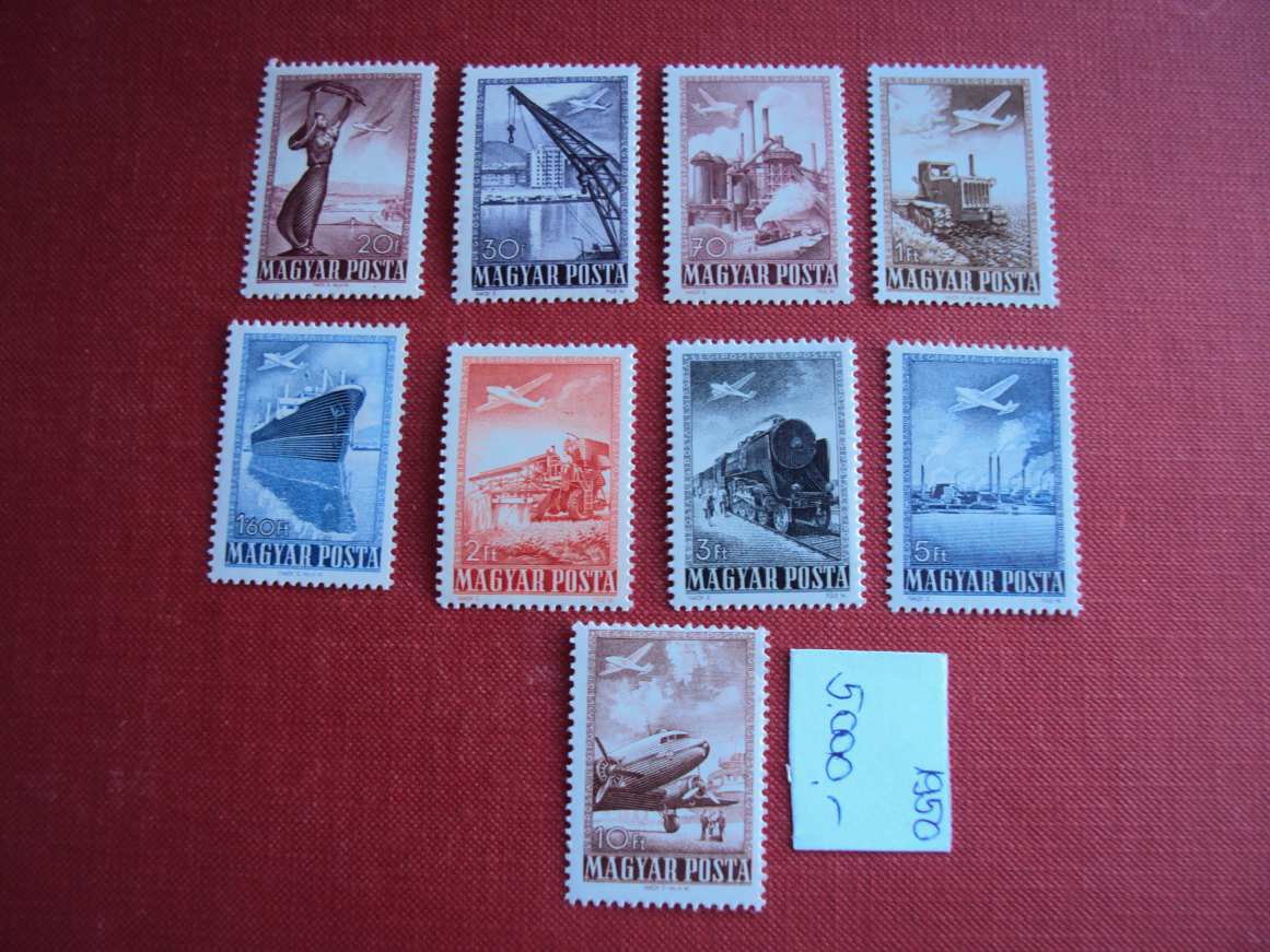 1950-Repülő postatiszta Harmadárban eladó-BAL-31