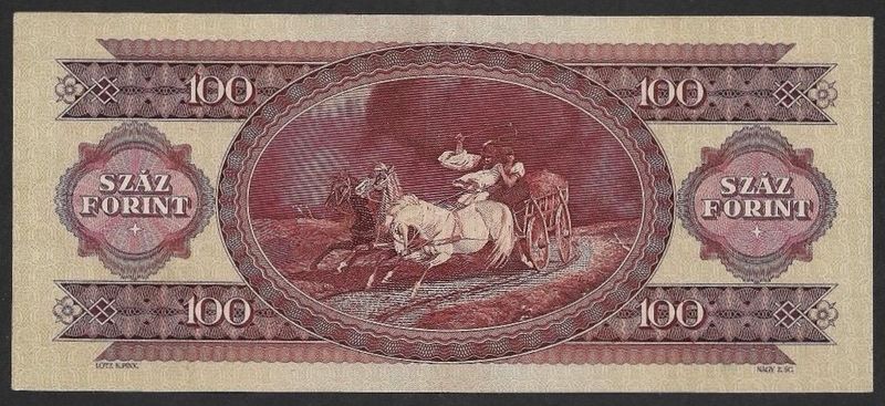 100 forint 1947 VF+