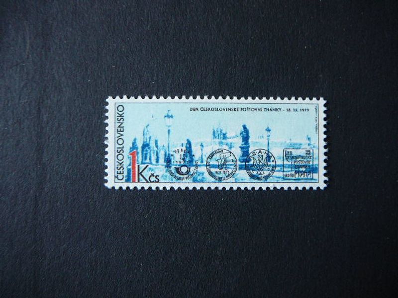 Csehszlovák postatiszta bélyeg