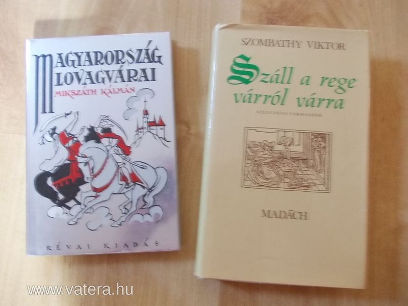 2 könyv várakról  OLCSÓ!