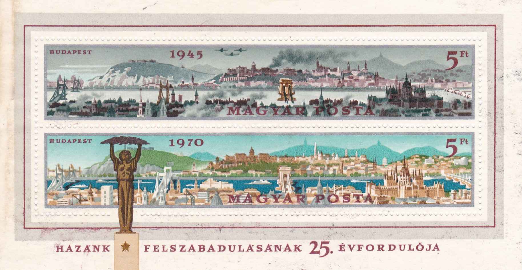 Felszabadulás 1945-1970 Posta-tiszta