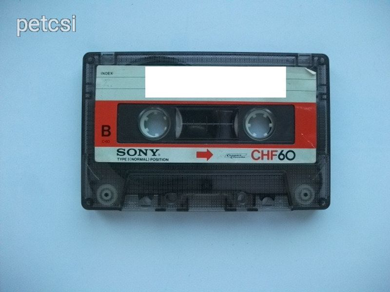 Sony CHF 60 kazetta 2.