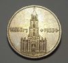 2 márka 1934 D Német dátumos ezüst