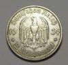 2 márka 1934 D Német dátumos ezüst