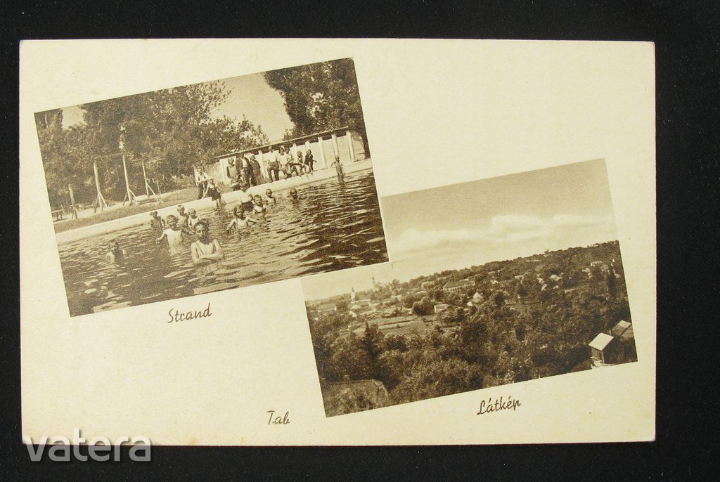 Tab, strand, látkép
