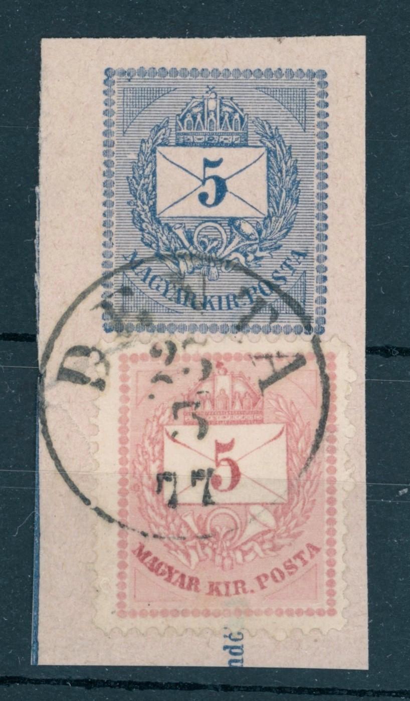 1874 krajcáros DENTA bélyegzés Temes / Romania Gudlin E3.12 / 80 pont (e76)