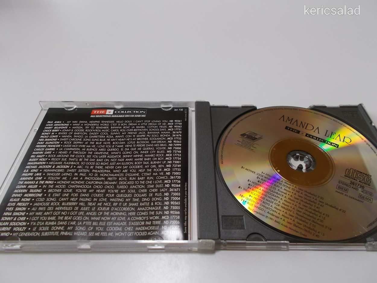 Amanda Lear: The collection cd 1991