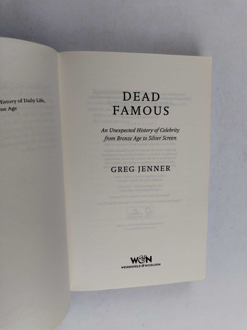 Greg Jenner: Dead Famous (*55)