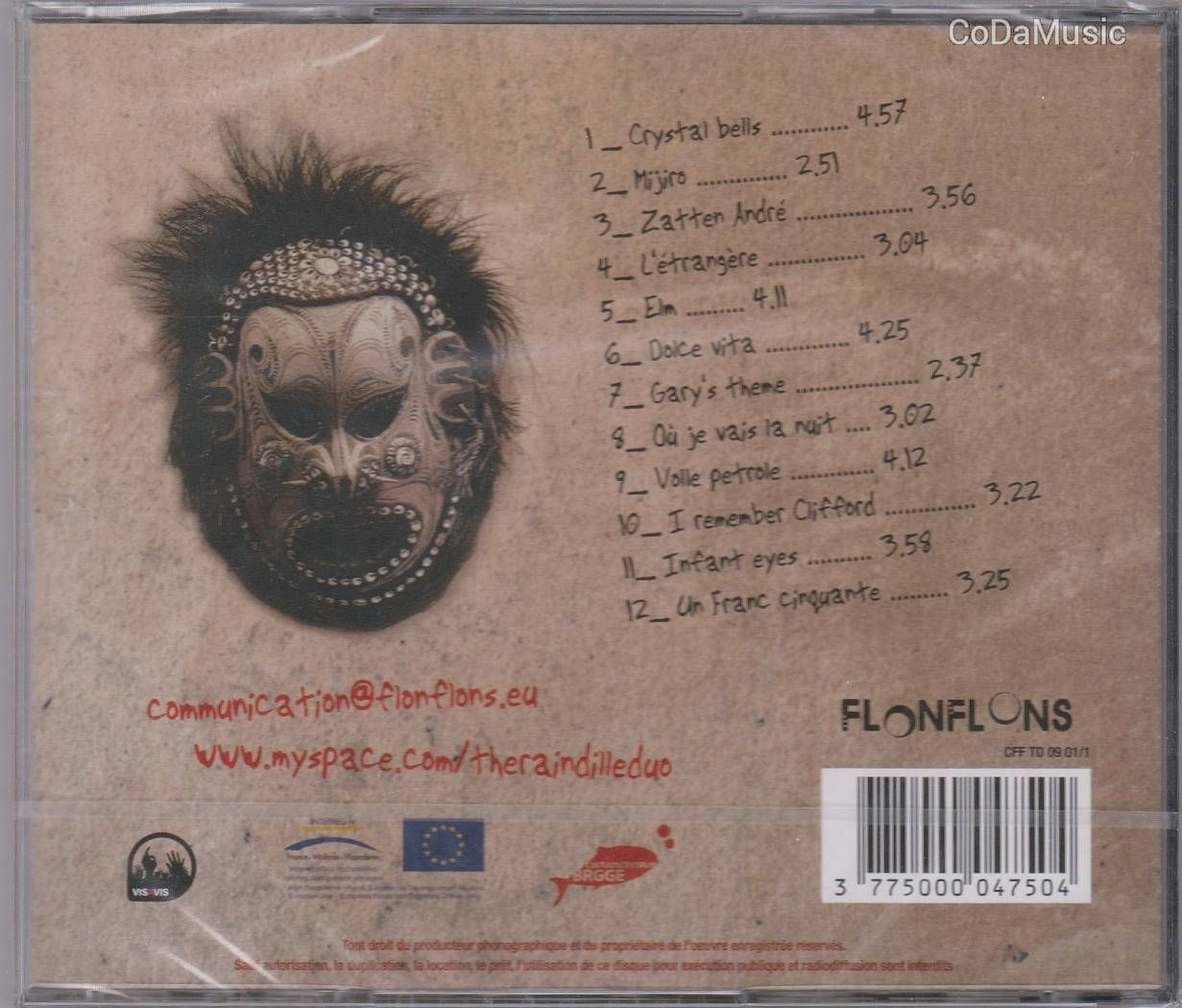 Zatten André: Duo Thérain-Dille (CD) (ÚJ)