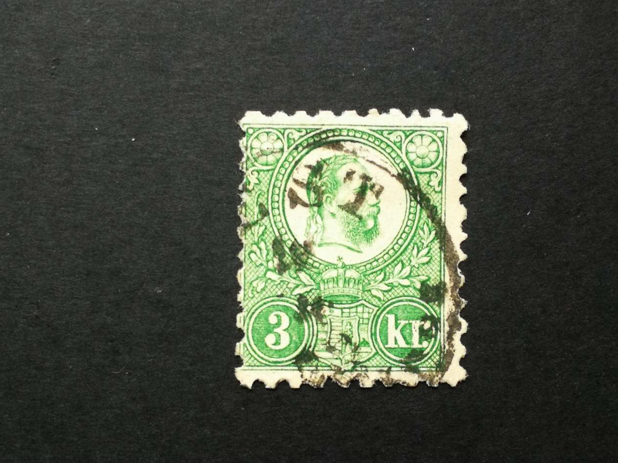 Magyarország 1871 Réznyomat 3 kr (P)est A